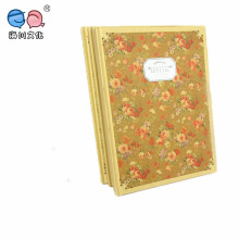 High Quality Flower A4 Hardcover Notebook (NP(A4)-Y-100P-04)